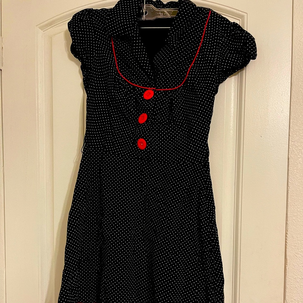 Poka dot dress
